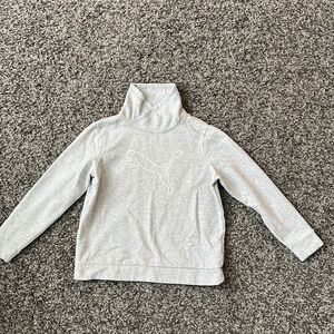 Puma grey high neck sweatshirt size XXL. EUC!